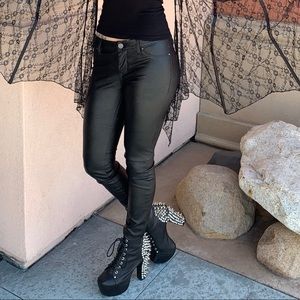 Free People Vegan Leather Pants